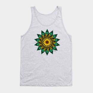 Sunflower Mandala Tank Top